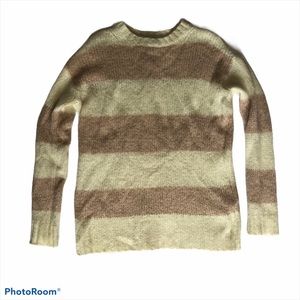 American Eagle Outfitters Stripped Sweater SZ: XS